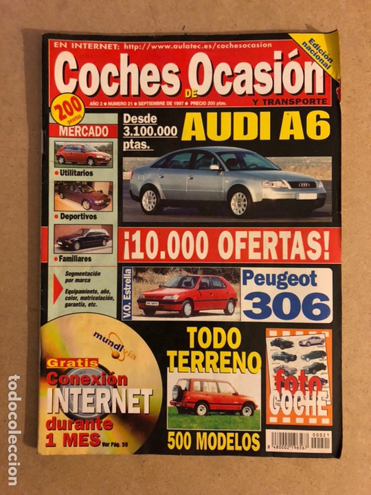 Voitures: COCHES DE OCASI&Oacute;N Y TRANSPORTE N&deg;21 (1997).