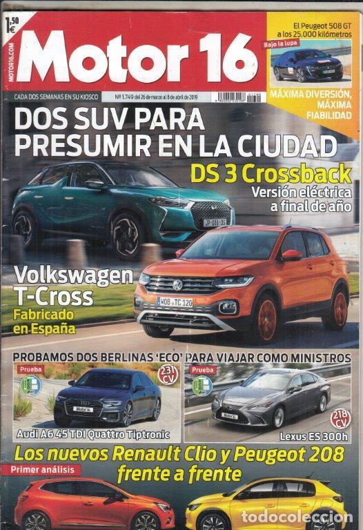 Coches: REVISTA MOTOR 16 N&ordm; 1749 A&Ntilde;O 2019. PRUEBA: AUDI A6 45 TDI QUATTRO TIPTRONIC. LEXUS ES 300H.