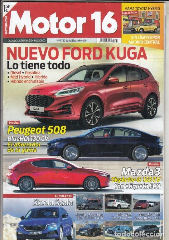 Coches: REVISTA MOTOR 16 N&ordm; 1750 A&Ntilde;O 2019. PRUEBA: MAZDA3 SKYACTIV-G 122 CV Y PEUGETO 508 BLUE HDI 130 CV.
