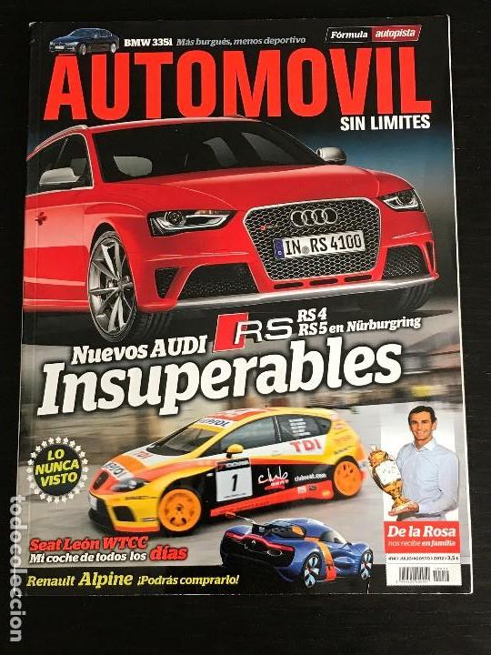 Coches: AUTOMOVIL N&ordm; 414 - AUDI RS4 RS5 RENAULT ALPINE A110 BMW 335i ABARTH 695 TRIBUTO FERRARI ASTON CYGNET