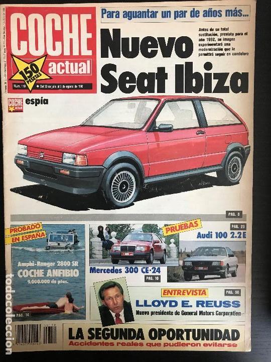 Coches: COCHE ACTUAL N&ordm; 119 - MERCEDES 300 CE24 AMPHI RANGE 2800 SR AUDI 100 2.2E JET SKI YAMAHA
