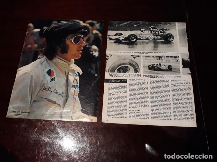 Cars: DATOS Y FOTOS DEL CAMPEONATO DEL MUNDO - FORMULA 1 - A&Ntilde;O 1971 - POSTER J. STEWART