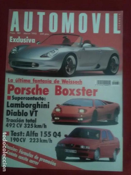 Coches: automovil n 182 PORSCHE BOSTER LAMBORGHINI DIABLO ALFA 155 Q4 BMW 730i/740i V8 FORD MONDEO