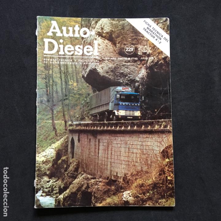 Cars: Revista auto-diesel n&ordm; 229 Ficha tecnica del marathon tractor 4 x 2