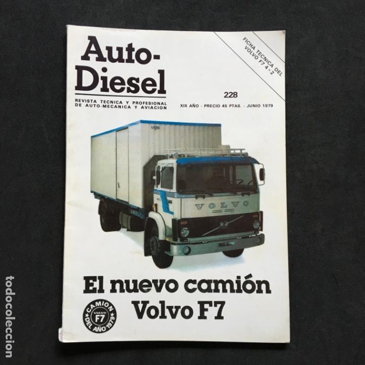 Cars: Revista auto-diesel n&ordm; 228 Ficha tecnica del volvo f7 4 x 2