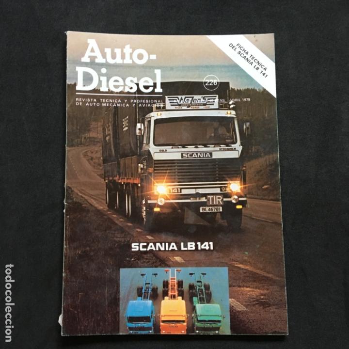 Cars: Revista auto-diesel n&ordm; 226 Ficha tecnica del scania lb 141