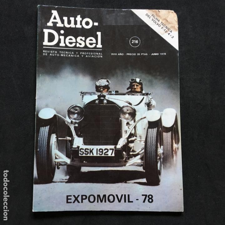 Cars: Revista auto-diesel n&ordm; 216 Ficha tecnica del volvo f-12 4 x 2
