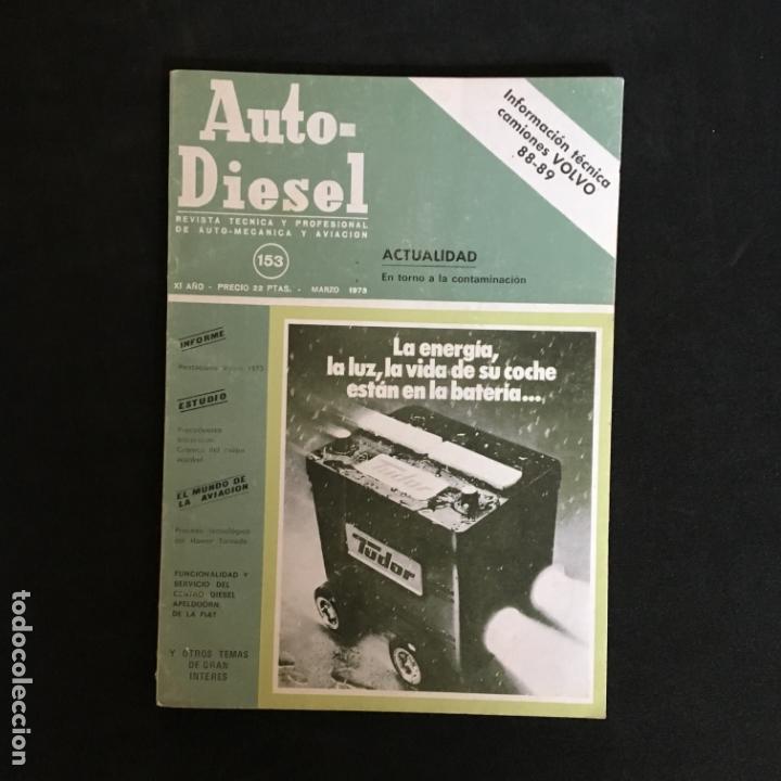 Cars: Revista auto-diesel n&ordm; 153 Ficha tecnica camiones volvo 88 - 89
