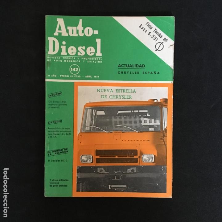 Cars: Revista auto-diesel n&ordm; 142 Ficha tecnica sava s-551
