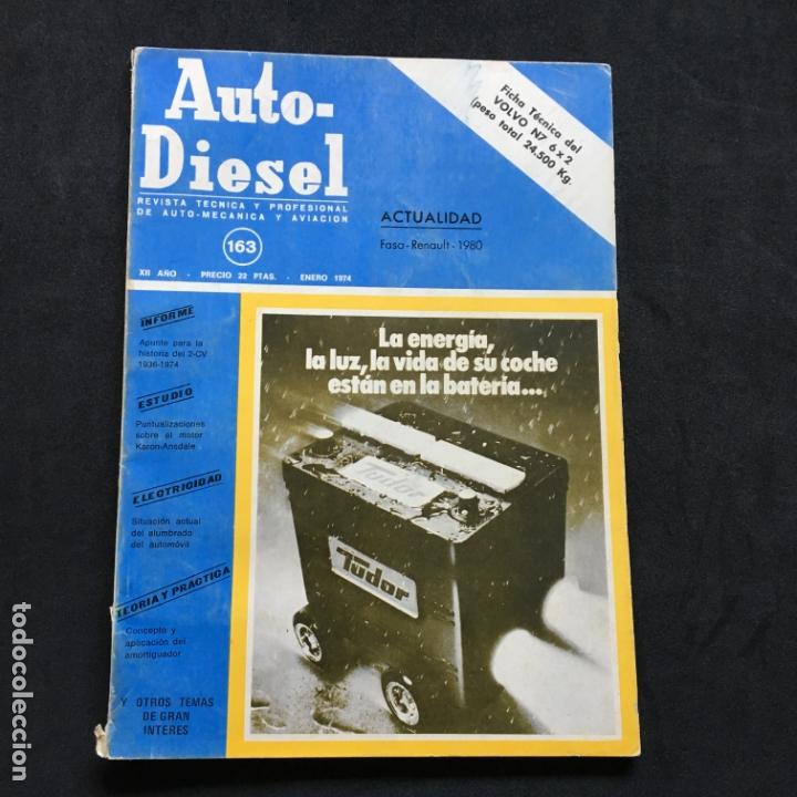 Autos: Revista auto-diesel n&ordm; 163 Ficha tecnica volvo n7 6 x 2 estudio motor karon-ansdale