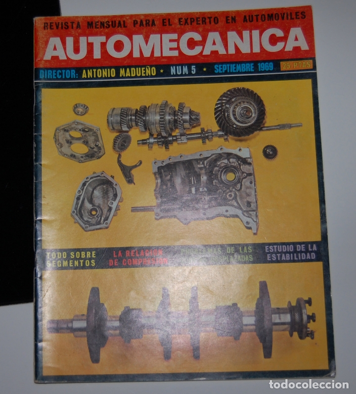 Voitures: REVISTA AUTO MECANICA AUTOMECANICA N&ordm; 5 SEPTIEMBRE DE 1969