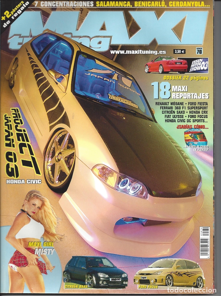 Maxi Tuning Nº 70 Buy Old Car Magazines At Todocoleccion 173013818