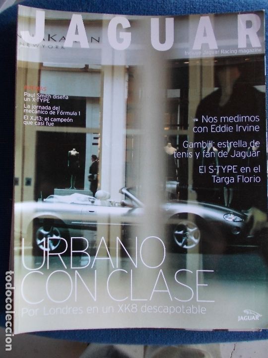 Coches: REVISTA JAGUAR OTO&Ntilde;O 2001