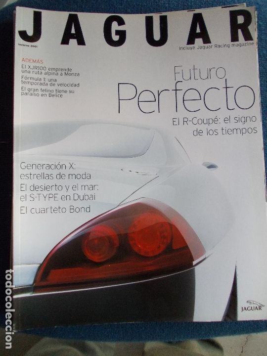 Coches: REVISTA JAGUAR INVIERNO 2001