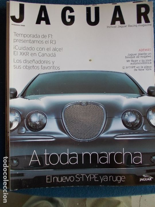 Coches: REVISTA JAGUAR PRIMAVERA 2002