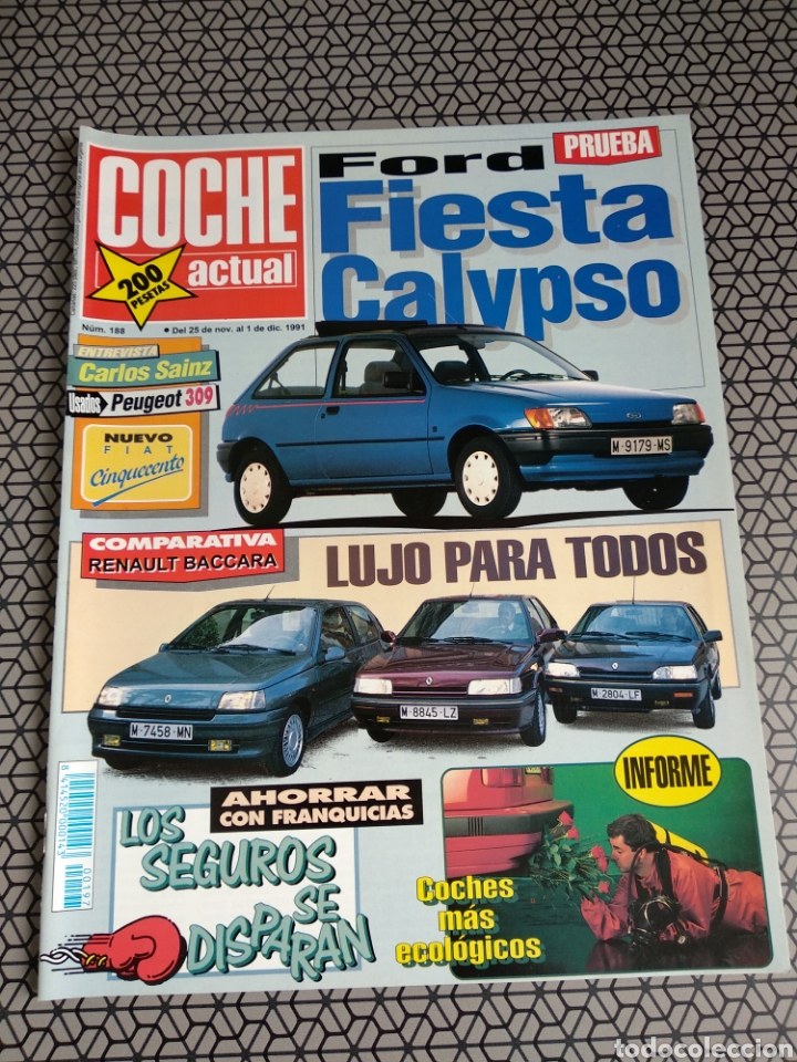Coches: Gran lote 52 revistas Coche Actual 1991 año completo - Foto 3 - 175259462