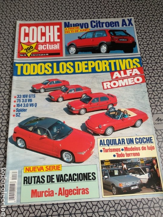 Coches: Gran lote 52 revistas Coche Actual 1991 año completo - Foto 4 - 175259462