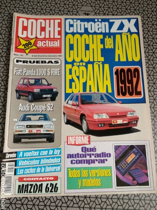 Coches: Gran lote 52 revistas Coche Actual 1991 año completo - Foto 5 - 175259462