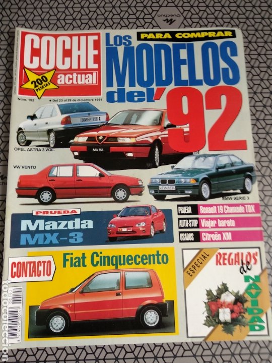 Coches: Gran lote 52 revistas Coche Actual 1991 año completo - Foto 7 - 175259462