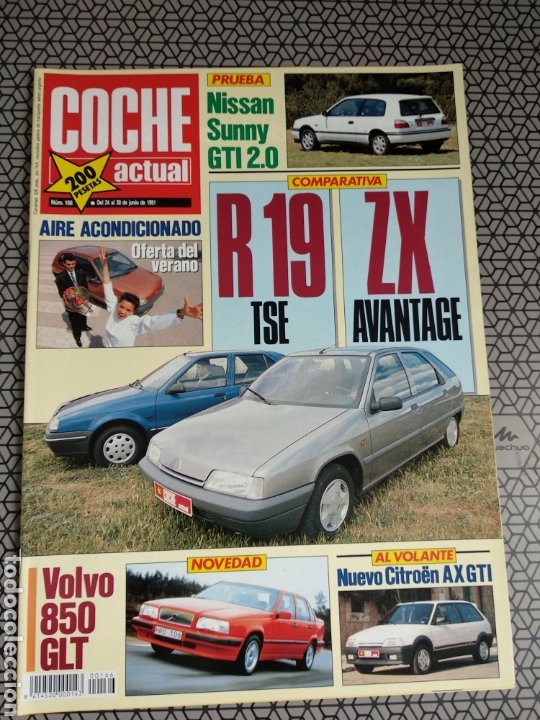 Coches: Gran lote 52 revistas Coche Actual 1991 año completo - Foto 18 - 175259462