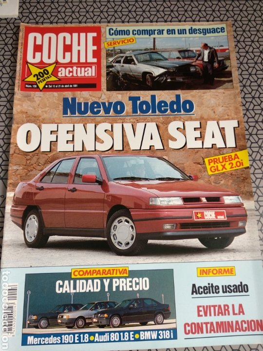 Coches: Gran lote 52 revistas Coche Actual 1991 año completo - Foto 22 - 175259462
