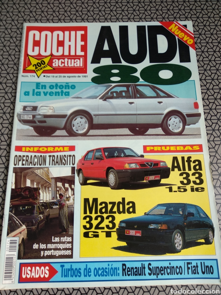 Coches: Gran lote 52 revistas Coche Actual 1991 año completo - Foto 23 - 175259462