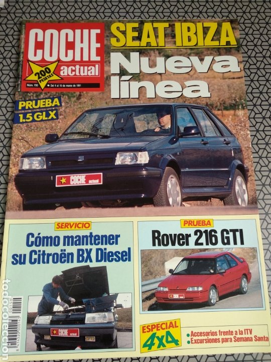 Coches: Gran lote 52 revistas Coche Actual 1991 año completo - Foto 25 - 175259462