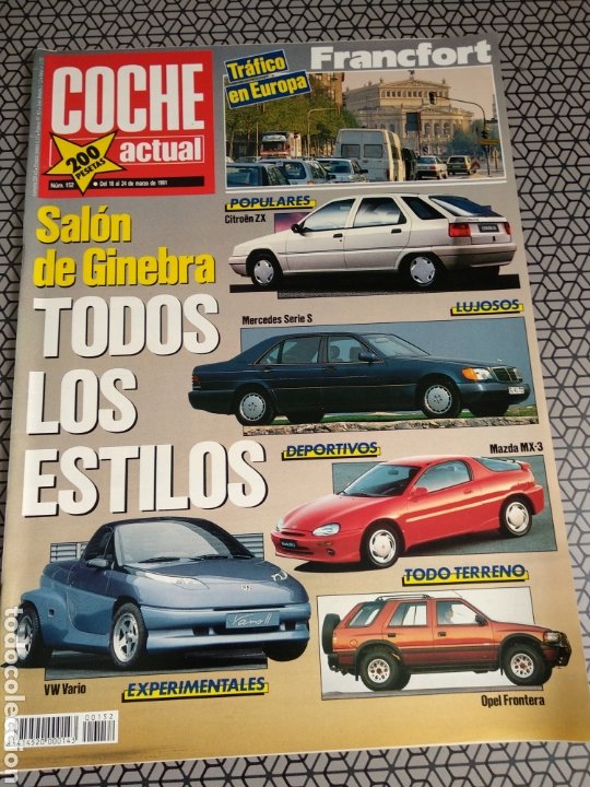 Coches: Gran lote 52 revistas Coche Actual 1991 año completo - Foto 26 - 175259462