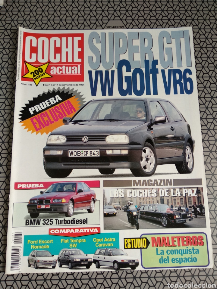 Coches: Gran lote 52 revistas Coche Actual 1991 año completo - Foto 32 - 175259462