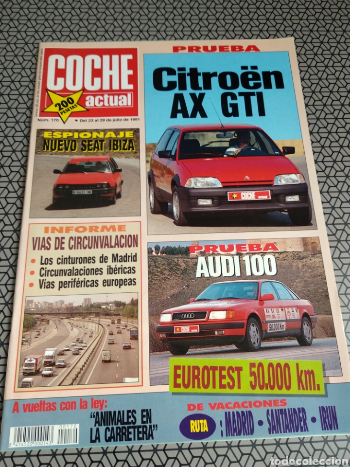 Coches: Gran lote 52 revistas Coche Actual 1991 año completo - Foto 35 - 175259462