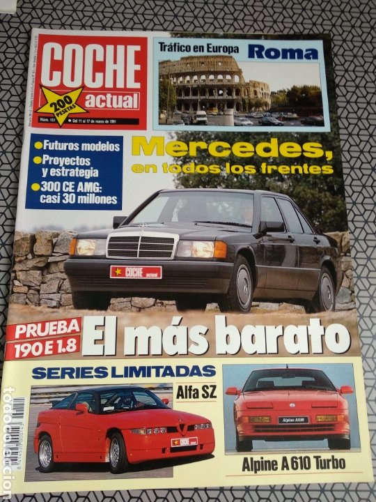 Coches: Gran lote 52 revistas Coche Actual 1991 año completo - Foto 37 - 175259462