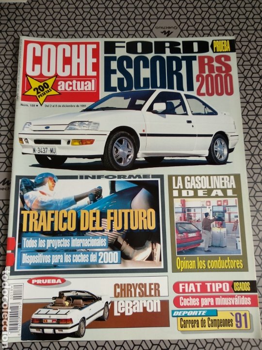 Coches: Gran lote 52 revistas Coche Actual 1991 año completo - Foto 41 - 175259462