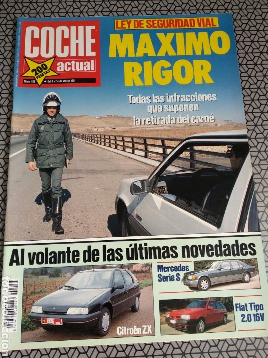 Coches: Gran lote 52 revistas Coche Actual 1991 año completo - Foto 42 - 175259462