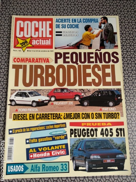 Coches: Gran lote 52 revistas Coche Actual 1991 año completo - Foto 47 - 175259462