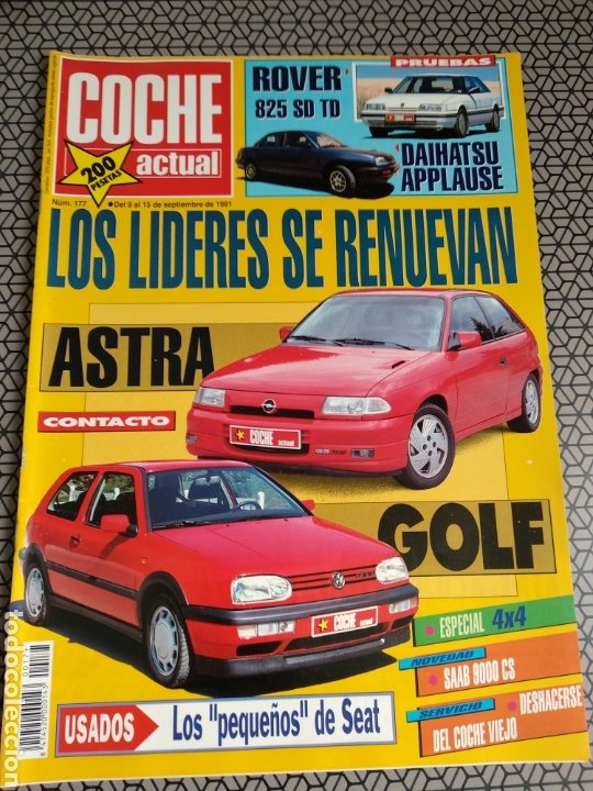 Coches: Gran lote 52 revistas Coche Actual 1991 año completo - Foto 48 - 175259462