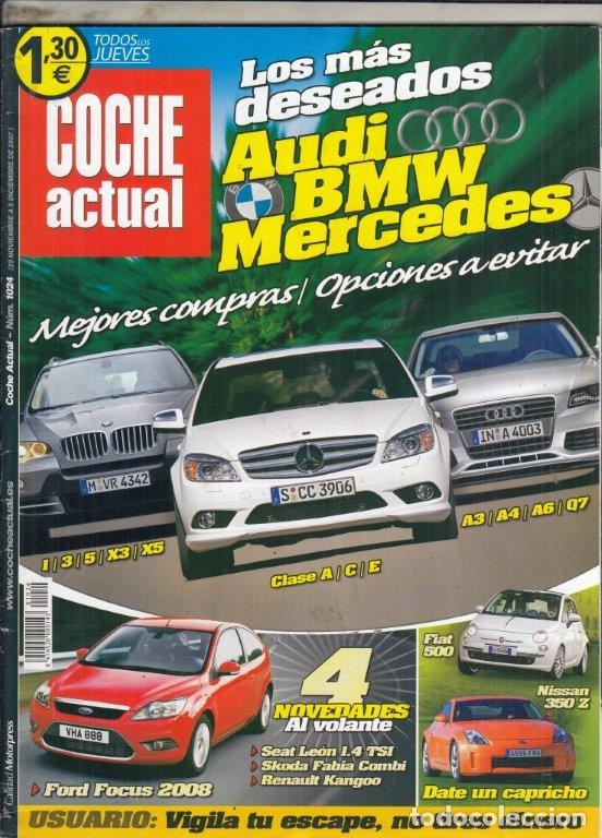 Coches: REVISTA COCHE ACTUAL N&ordm; 1024 A&Ntilde;O 2007. COMPARATIVA: PEUGEOT 207 1.6 VTI AUT Y RENAULT CLIO  1.6 AUT.