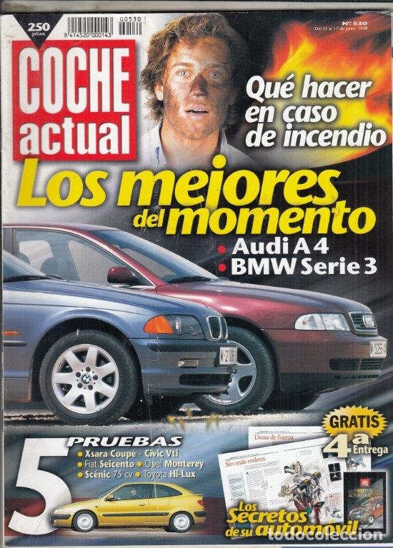 Coches: REVISTA COCHE ACTUAL N&ordm; 530 A&Ntilde;O 1998. PRUEBA: FIAT SEICENTO SUITE. COMP: CITROEN XSARA COUPE 2.0 16V