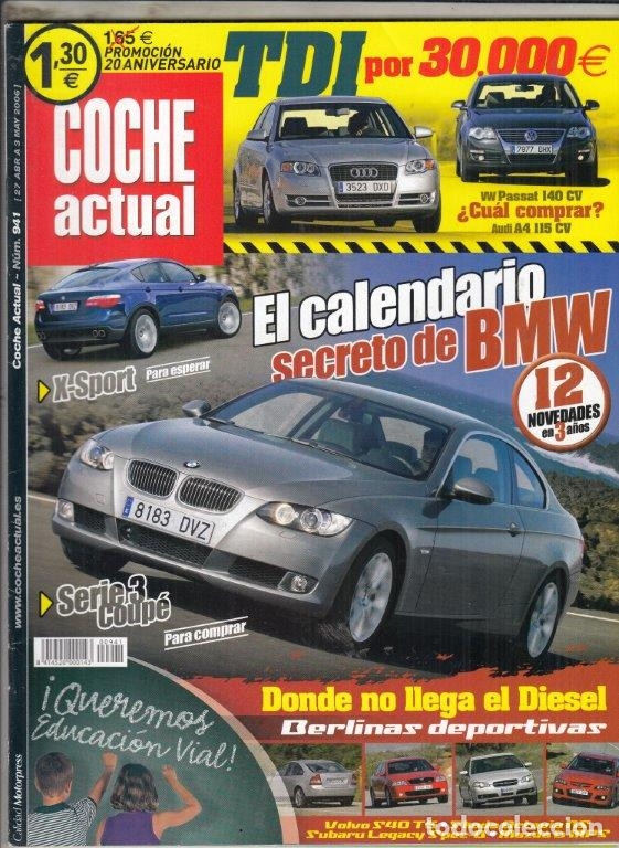Coches: REVISTA COCHE ACTUAL N&ordm; 941 A&Ntilde;O 2006. PRUEBA: PEUGEOT 207 1.6 HDI.