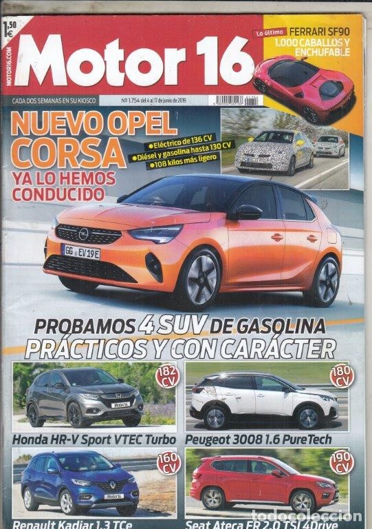 Coches: REVISTA MOTOR 16 N&ordm; 1754 A&Ntilde;O 2019.