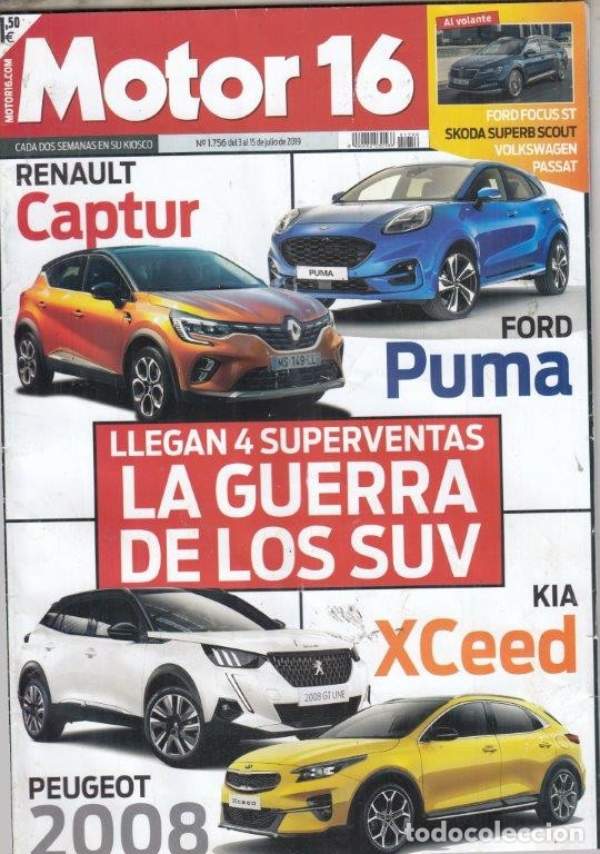 Coches: REVISTA MOTOR 16 N&ordm; 1756 A&Ntilde;O 2019.