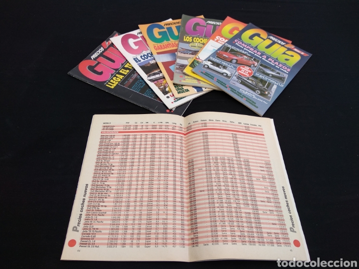 Coches: Lote 7 revistas Guía de precios Motor 16 - Foto 3 - 178087752