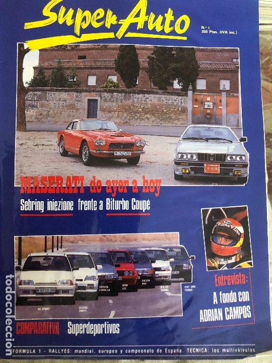 Coches: Super Auto N&ordm; 1- 1987 - Foto 1