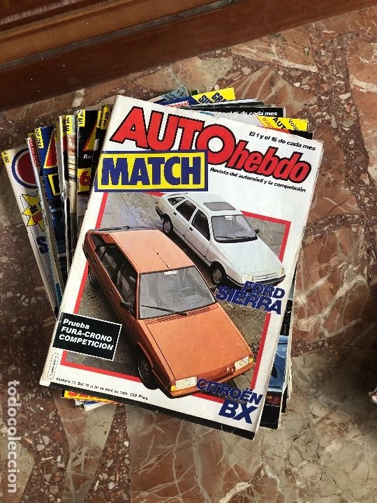 Coches: AUTO HEBDO LOTE DE 33 REVISTAS + 4 - Foto 1