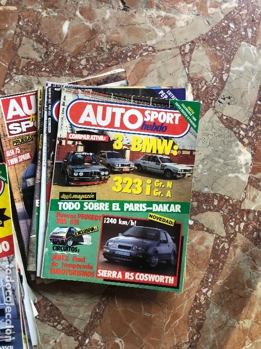 Coches: AUTO HEBDO LOTE DE 33 REVISTAS + 4 - Foto 3