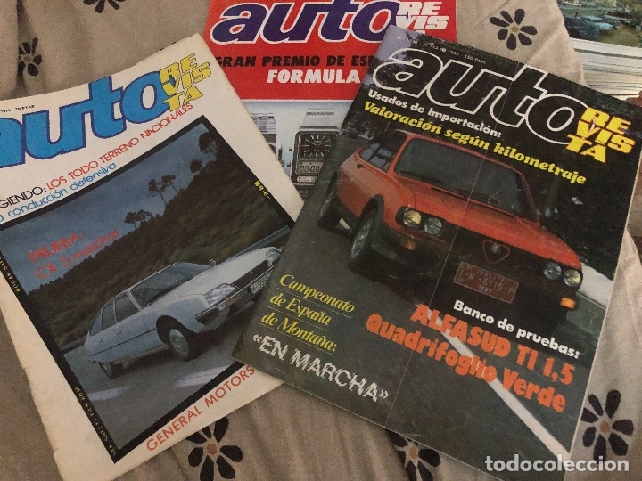 Coches: AUTO REVISTA, LOTE DE 3. - Foto 1