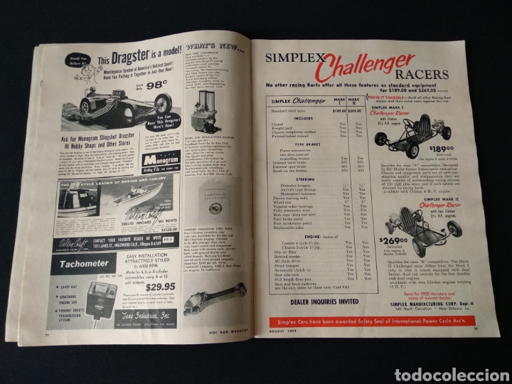 Coches: Revista Hot Rod 1959 - Foto 4 - 180104042