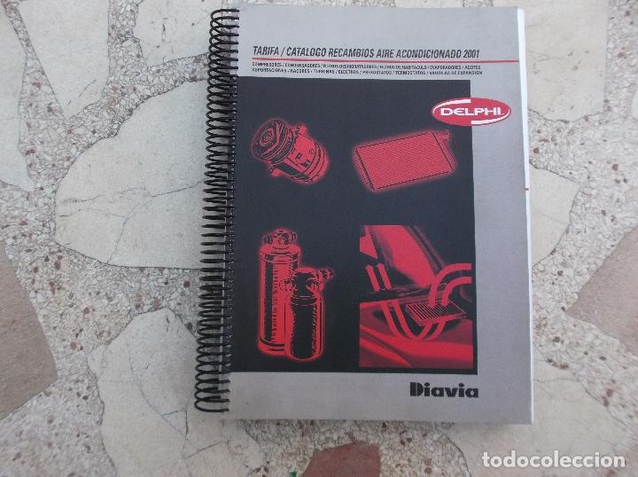 Auto: libro tarifa aire acondicionado de coches 2001 ,compresores ,condensadores,filtros de habitaculos