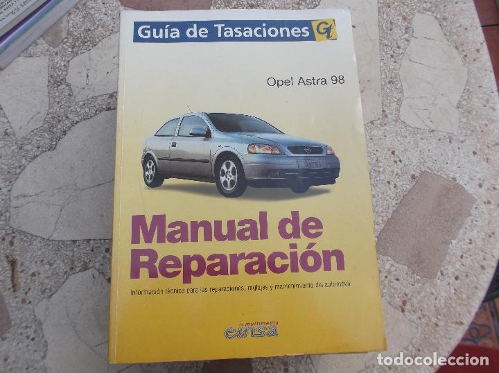 Cars: gt,manual de reparacion ,opel astra 98