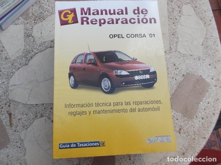 Cars: gt,manual de reparacion ,opel corsa 2001