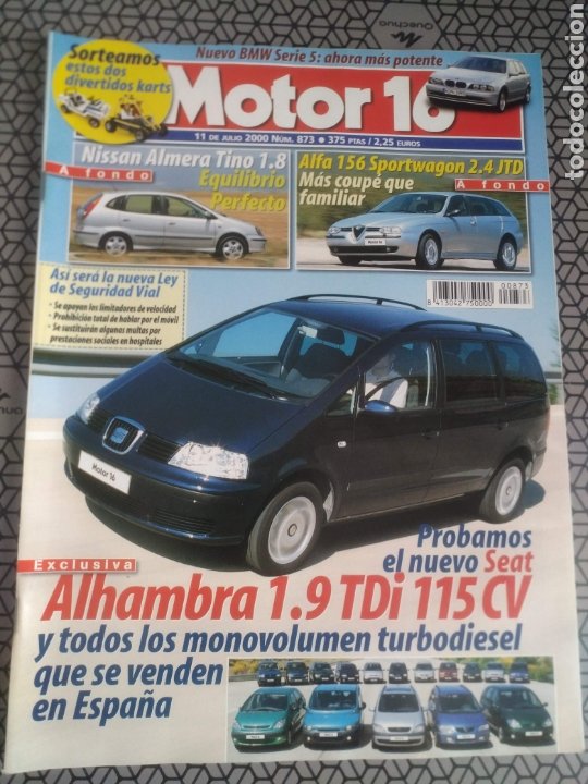 Coches: Lote 51 revistas Motor 16 del año 2000 - Foto 10 - 185754322